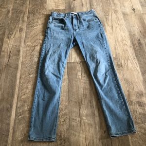 Elizabeth and James High Rise Stovepipe Jeans.